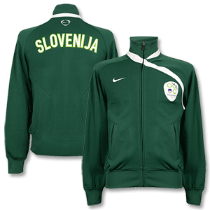 Nike 2008 Slovenia Track Top - Green