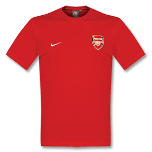 Nike 2009 Arsenal Supporter Tee Red