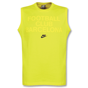 Nike 2009 Barcelona Sleeveless Tee - Yellow