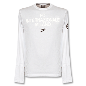 Nike 2009 Inter Milan L/S Tee - White