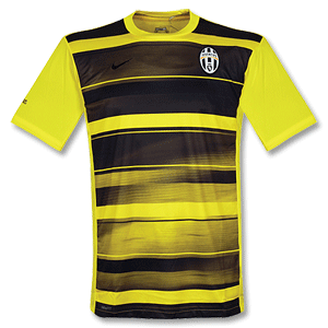 Nike 2009 Juventus Sublimated Top - Yellow / Black