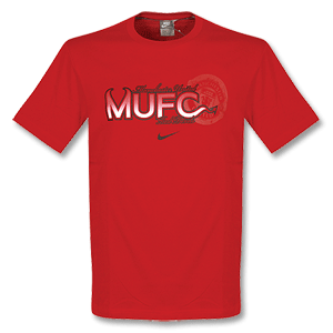 Nike 2009 Man Utd Club Tee - Red