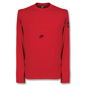 Nike 2009 Man Utd L/S Tee - Red