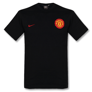 Nike 2009 Man Utd Supporter Tee - Black
