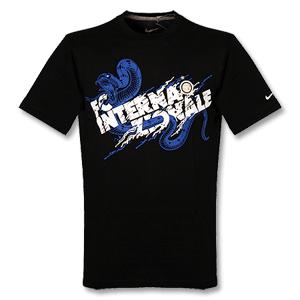 Nike 2011 Inter Milan Core T-shirt - Black