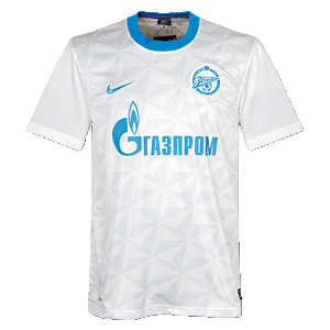 Nike 2011 Zenit St. Petersburg Away Stadium Shirt