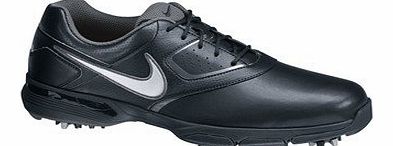 2013 Nike Heritage III Mens Golf Shoes ** New Out** Black/Silver/Grey 8 UK