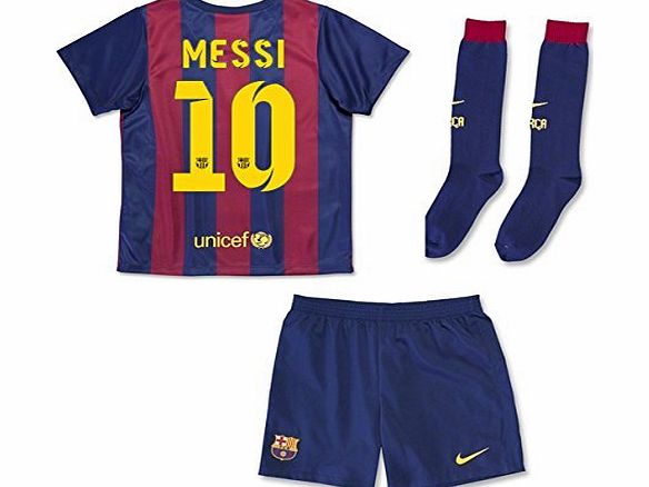 Nike 2014-15 Barcelona Home Mini Kit (Messi 10)