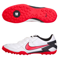 Nike 5 T-3 Court Trainers - White/Red.