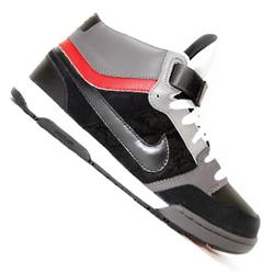 Nike 6.0 Air Morgan Mid Shoes - Black/Black/Charc