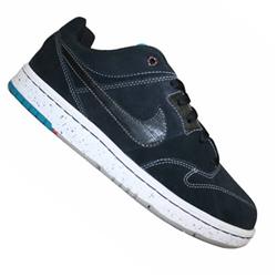 nike 6.0 Air Zoom Cush Skate Shoes - Black/Red