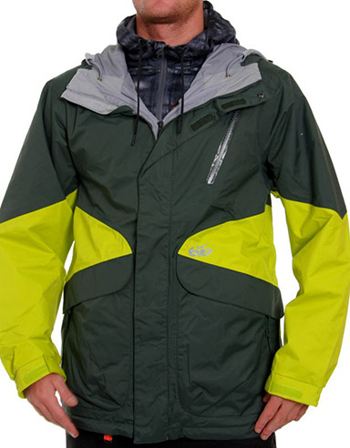 Nike 6.0 Kippis 10k Snow jacket - Green/Cactus