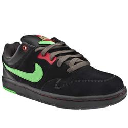 Nike 6.0 Male Air Zoom Cush Suede Upper Nike in Black and Green