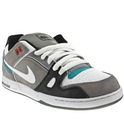 Male Air Zoom Oncore Ii Suede Upper Nike in White and Grey