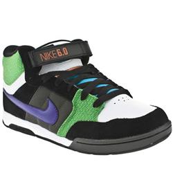 Male Mogan Mid Leather Upper Fashion Large Sizes in Multi