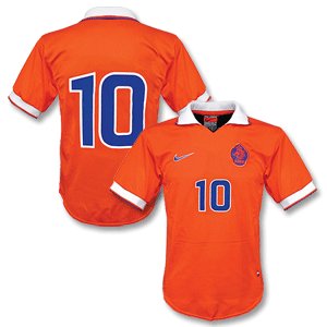 Nike 97-98 Holland Home Shirt   No. 10