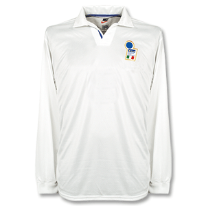 98-99 Italy Away L/S Shirt - Players