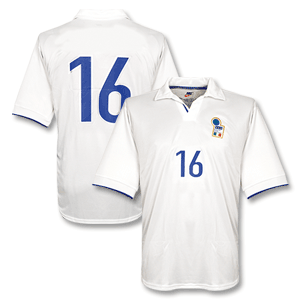 98-99 Italy Away Shirt - No Swoosh - Players -