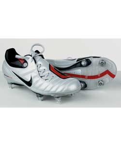 nike Air Zoom Total 90 Supremacy SG Platinum/Red - Size 7