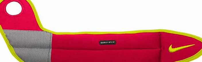 Nike Ankle/Wrist Weights 2.5lb/1.13kg - Fuchsia
