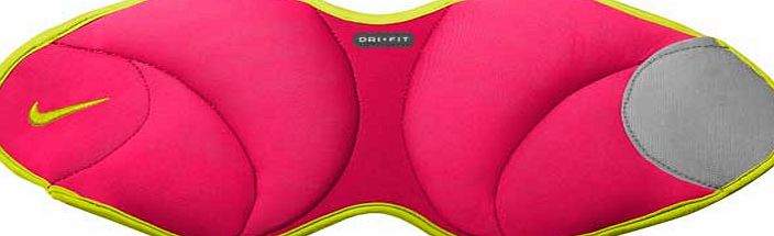 Nike Ankle/Wrist Weights 5lb/2.27kg - Fuchsia