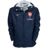 Nike Arsenal Basic Rain Jacket - Obsidian/Silver - M 40`/102cm