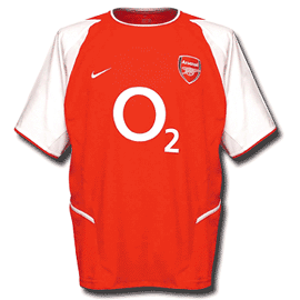 Arsenal home 03/04