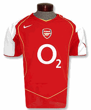 Nike Arsenal home 04/05