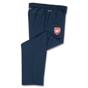 Nike Arsenal Navy Squad Side Line Woven Pants 2013 2014