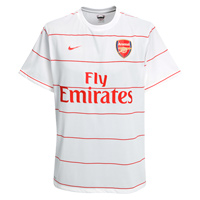 Nike Arsenal Pre Match Training Top - White/True