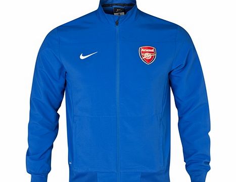 Nike Arsenal Sideline Woven Jacket Blue 545052-493