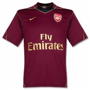 Nike Arsenal Training Shirt-Maroon