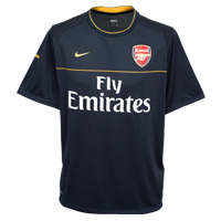 Arsenal Training Top - Dark Obsidian/Pro Gold.