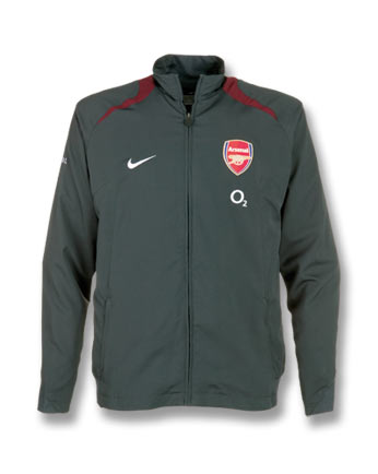 Arsenal Warmup Jacket (grey) 05/06
