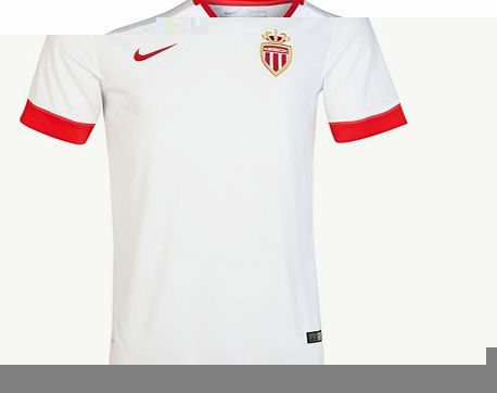 Nike AS Monaco Away Shirt 2014/15 White 695093-105