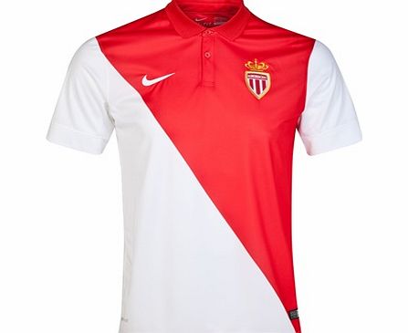 Nike AS Monaco Home Shirt 2014/15 Red 695096-600
