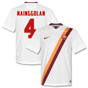 Nike AS Roma Away Nainggolan Shirt 2014 2015 (Fan