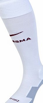 Nike AS Roma Away Socks 2015/16 White 658674-105