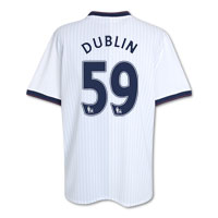 Nike Aston Villa Away Shirt 2009/10 with Dublin 59