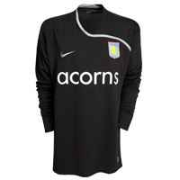 Nike Aston Villa Home Goalkeeper Shirt 2008/09.