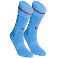 Nike Aston Villa Home Socks 2008/09.