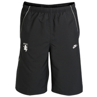 Nike Aston Villa Long Woven Shorts - Black/White.