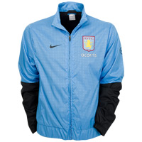 Nike Aston Villa Woven Warm Up Jacket - Blue/Black.