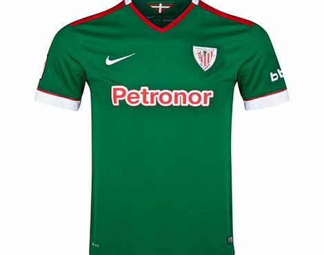 Nike Athletico Bilbao Away Shirt 2014/15 Green