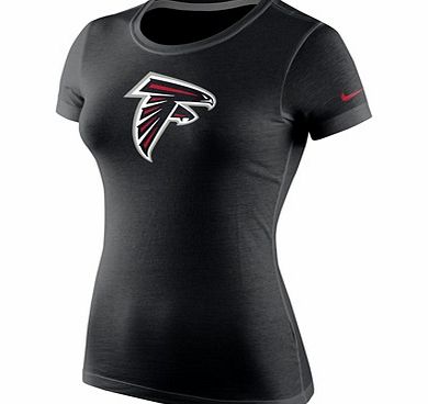 Nike Atlanta Falcons Logo Crew T-Shirt - Womens