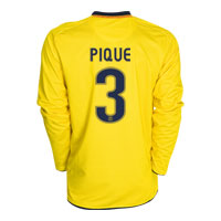 Nike Barcelona Away Shirt 2008/09 with Pique 3