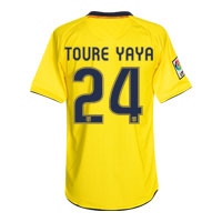 Nike Barcelona Away Shirt 2008/09 with Tourand#233;