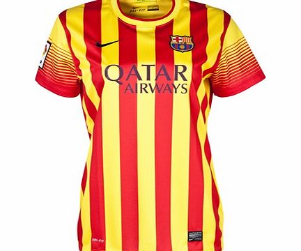 Nike Barcelona Away Shirt 2013/14 - Womens 532833-703