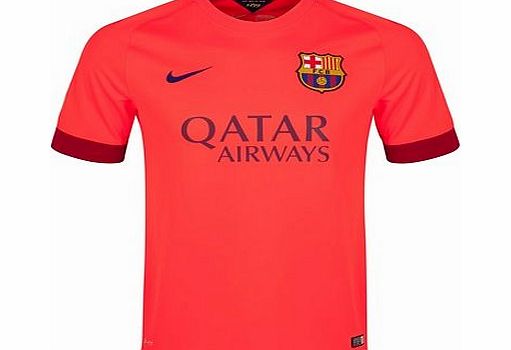 Nike Barcelona Away Shirt 2014/15 - Kids 610793-672