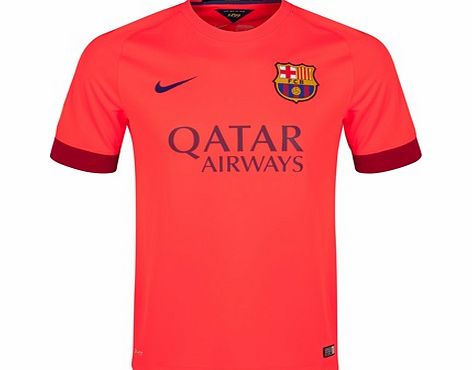 Nike Barcelona Away Shirt 2014/15 610595-672
